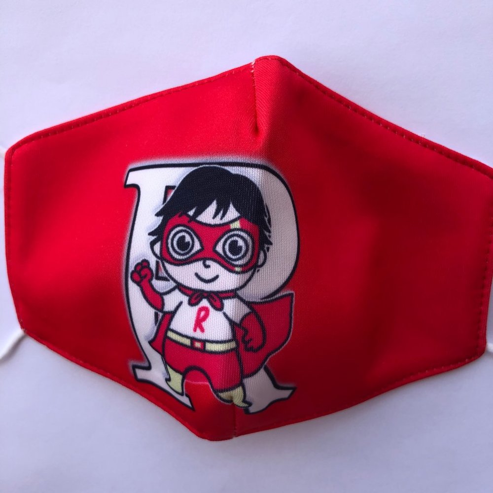 1 pc kids face mask Ryan’s World